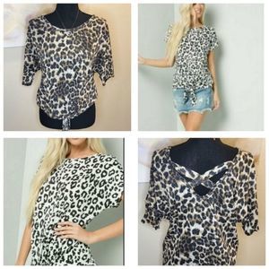 Sexy Leopard Print Top
